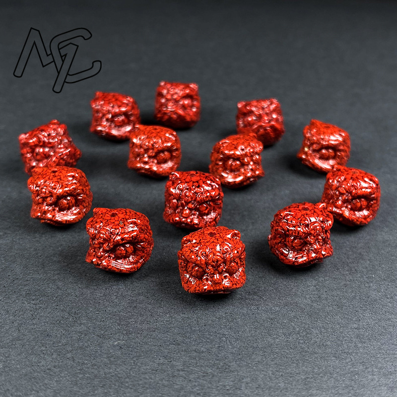 10pc Natural Cinnabar Crystal  - Men Accessories Bracelet recension och pris