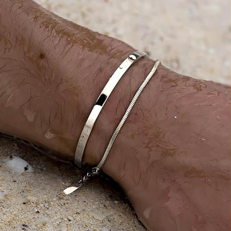 Stackable Bracelets for Men, 9 - Cufflink Box Set recension och pris