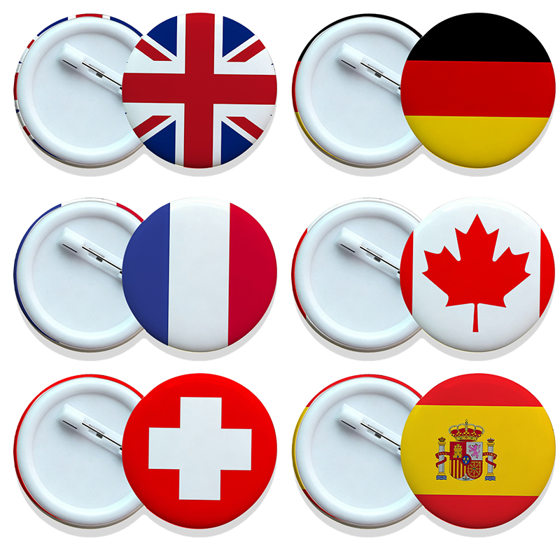 Europe National Flag Brooch Fr - Men'S Accessories Canada recension och pris