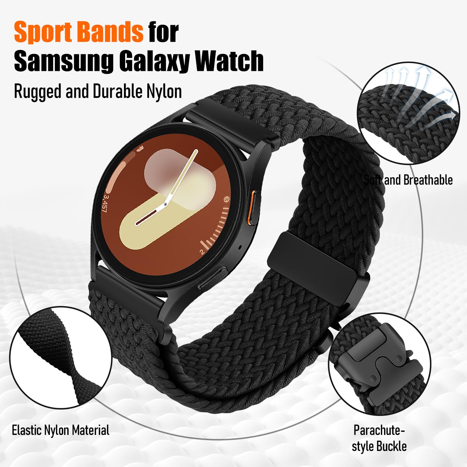 Braided Band for Samsung Galax - Men Accessories Website recension och pris