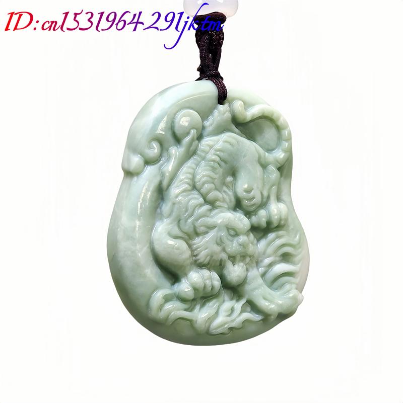 Green Natural Real Jade Tiger  - Men'S Mens Accessories recension och pris
