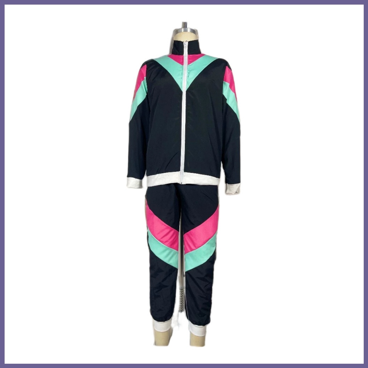 Women Men Costume 80s 90s Suit - Men'S Accessories In The 80S recension och pris