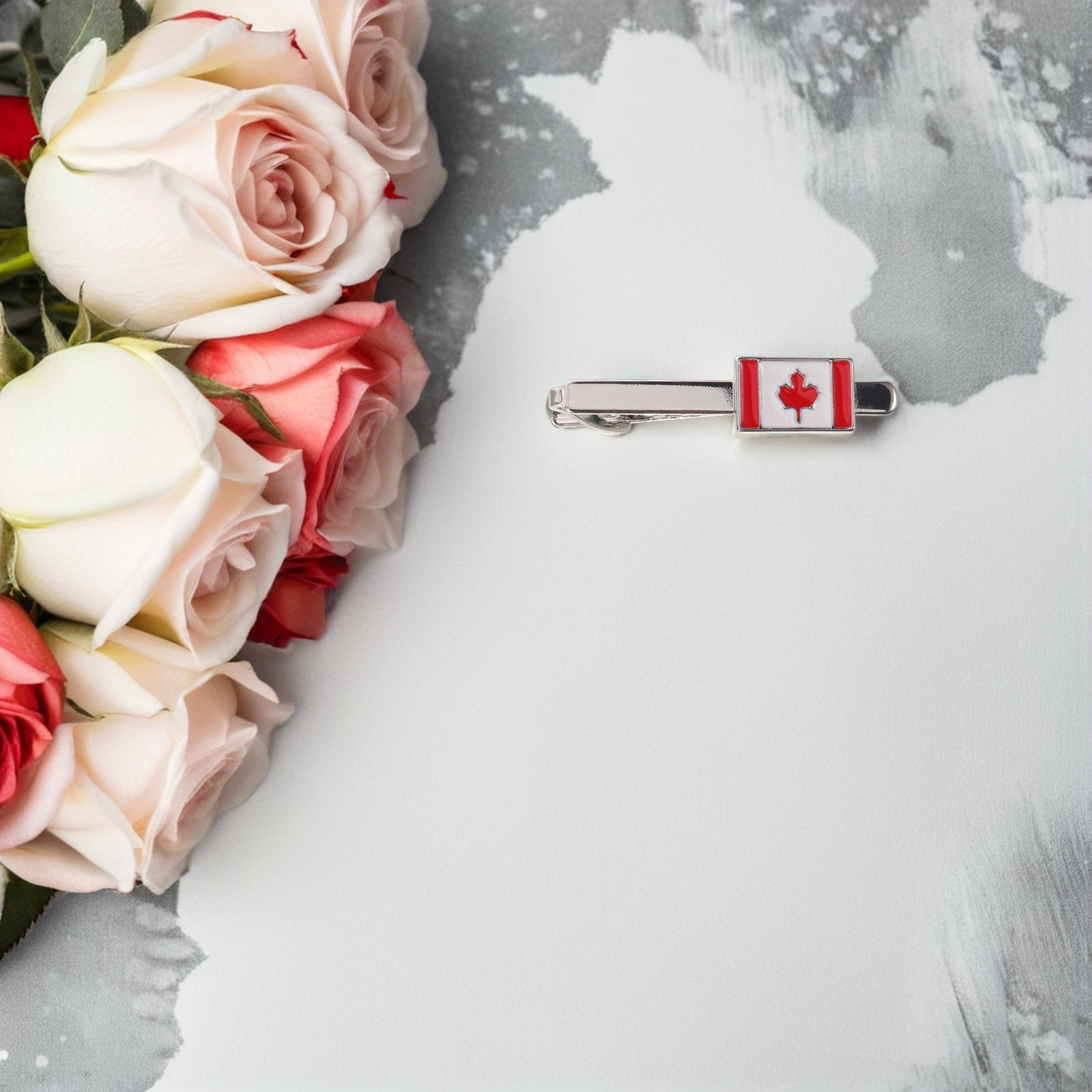 Canada Patriotic Metal Tie Cli - Men'S Accessories Canada recension och pris