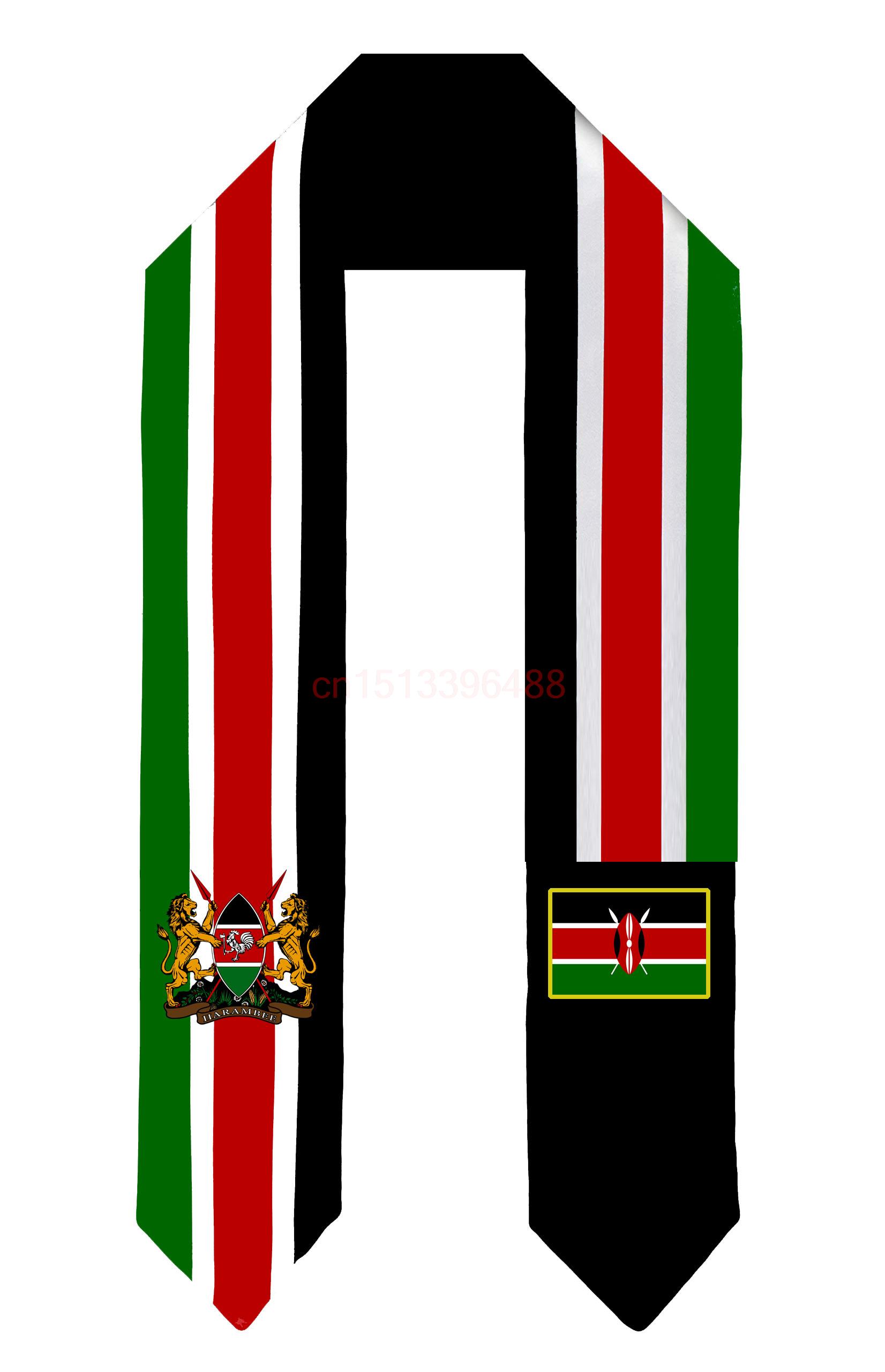 Kenya Flag Scarf Top Print  Gr - Men Accessories Kenya recension och pris