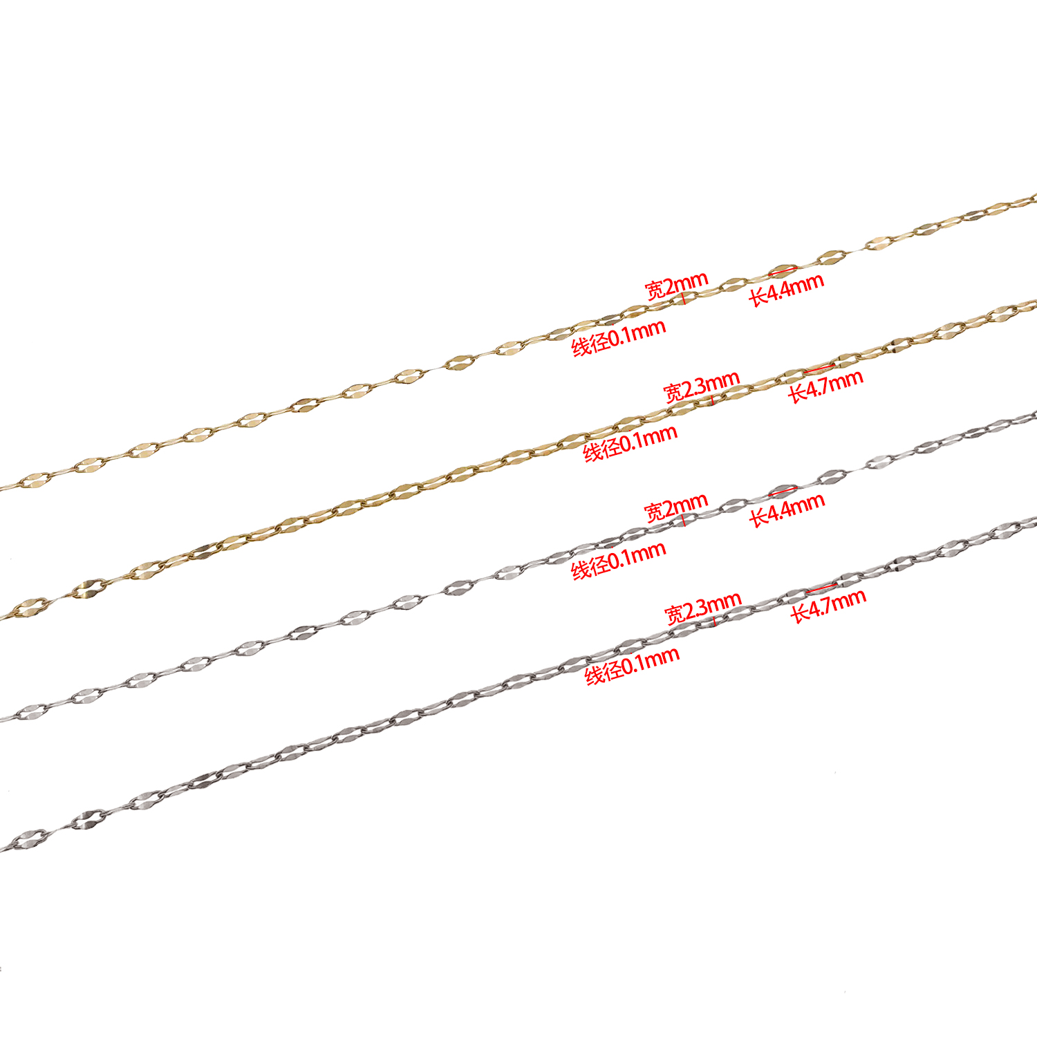 Stainless Steel Lips Chains DI - Men Accessories Bracelet recension och pris